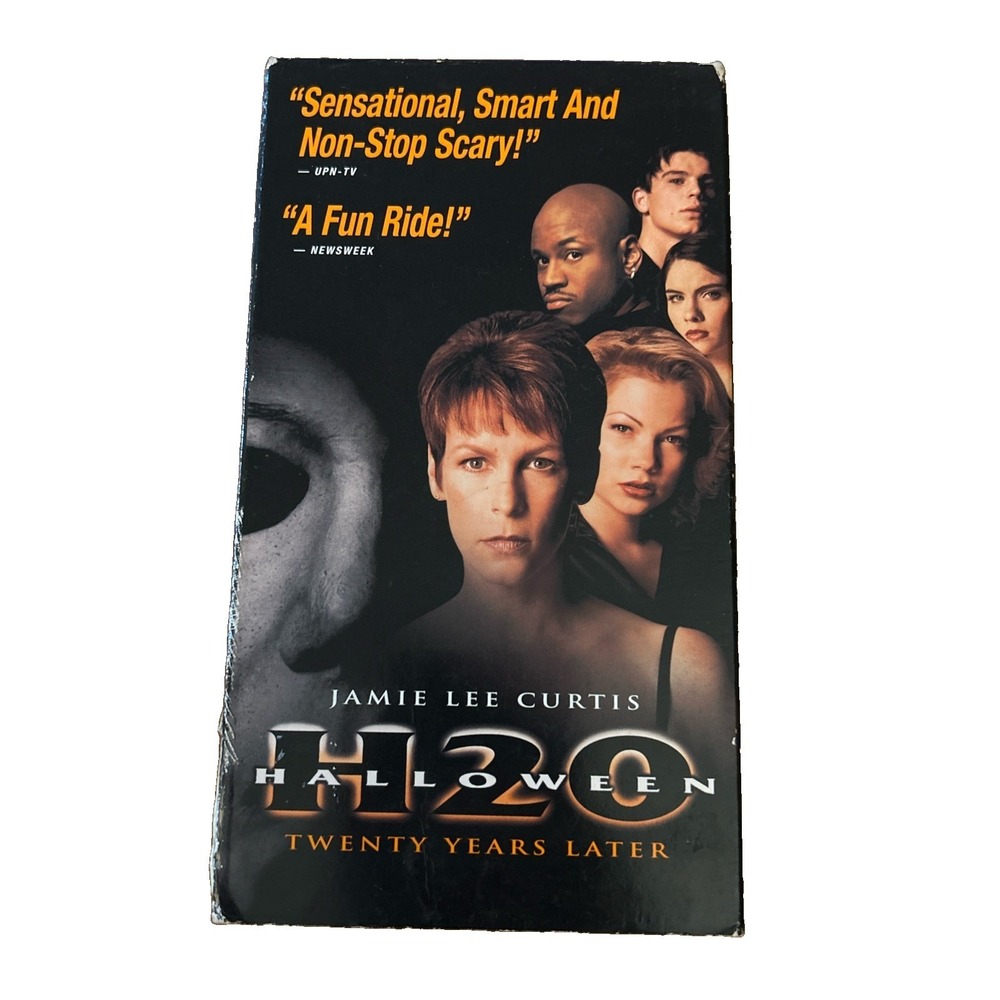 Halloween H20 : 20 Years Later (VHS, 1998) Jamie Lee Curtis Slasher Horror